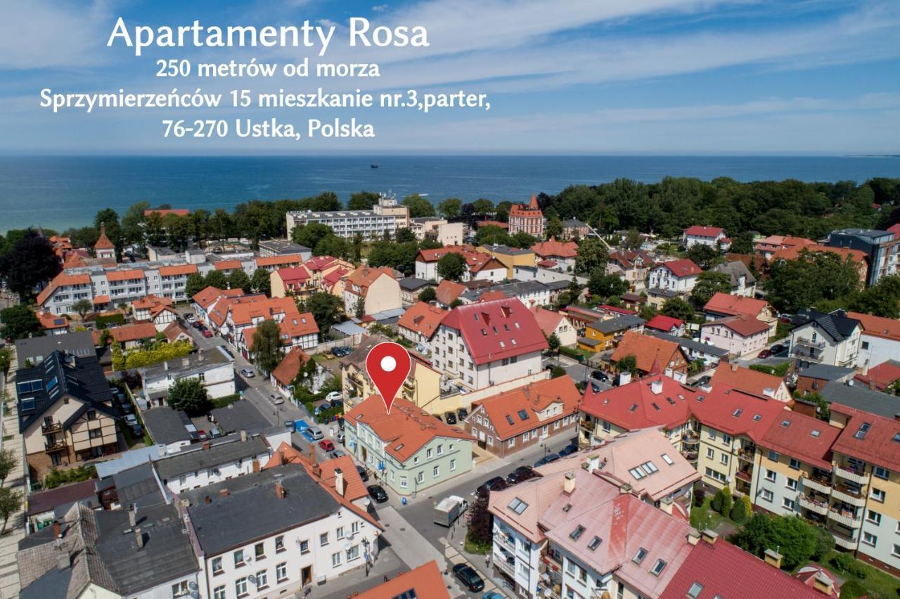 Apartamenty Rosa Ustka Dış mekan fotoğraf